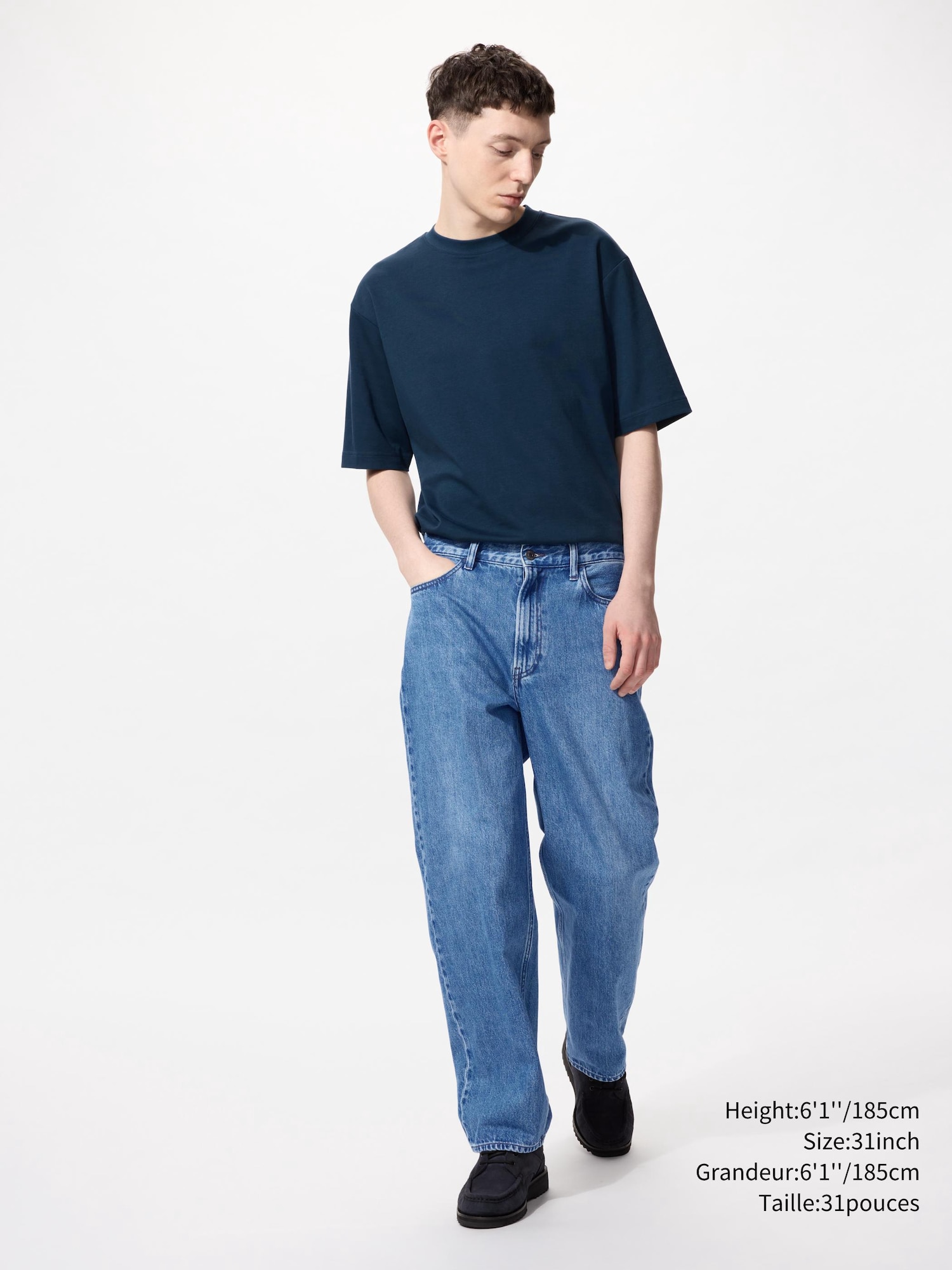 新色】Milano Wide-Straight Jeans