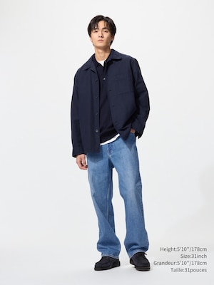 WIDE STRAIGHT JEANS