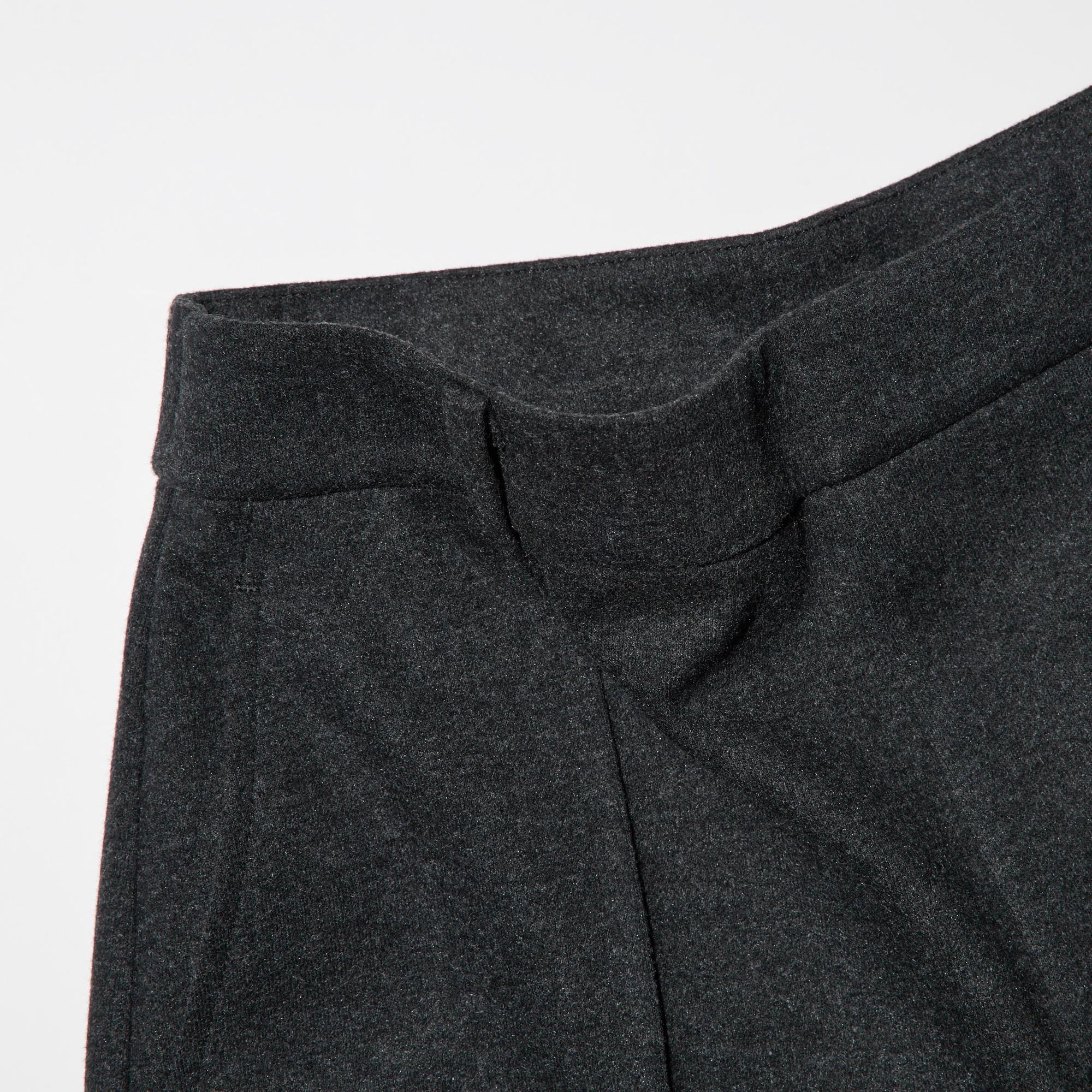 BRUSHED JERSEY WIDE PANTS