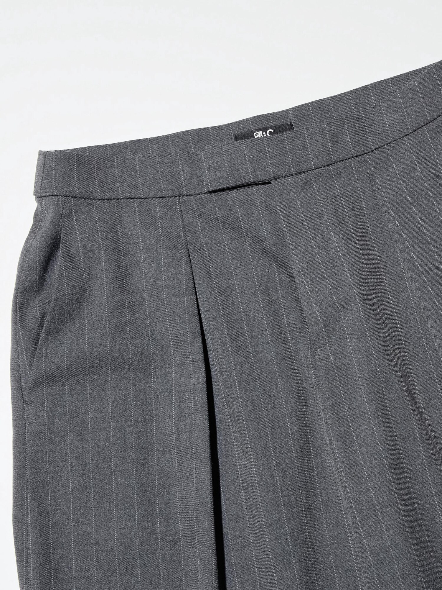 Women's Pleated Wide Pants | Striped | UNIQLO CA