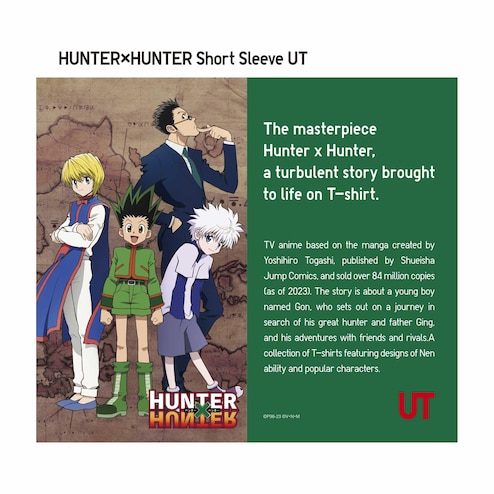 HUNTER×HUNTER UT (SHORT SLEEVE GRAPHIC T-SHIRT)