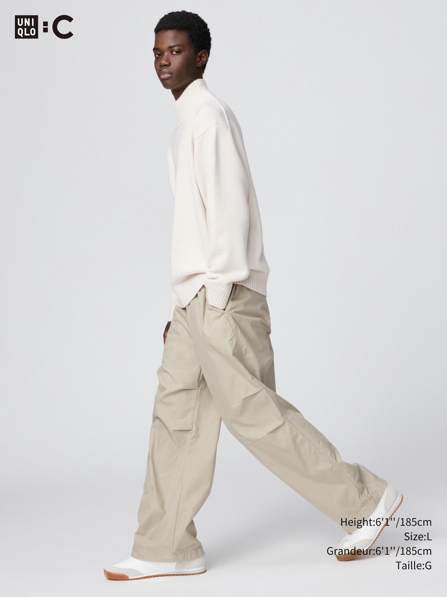 WIDE PARACHUTE PANTS | UNIQLO CA