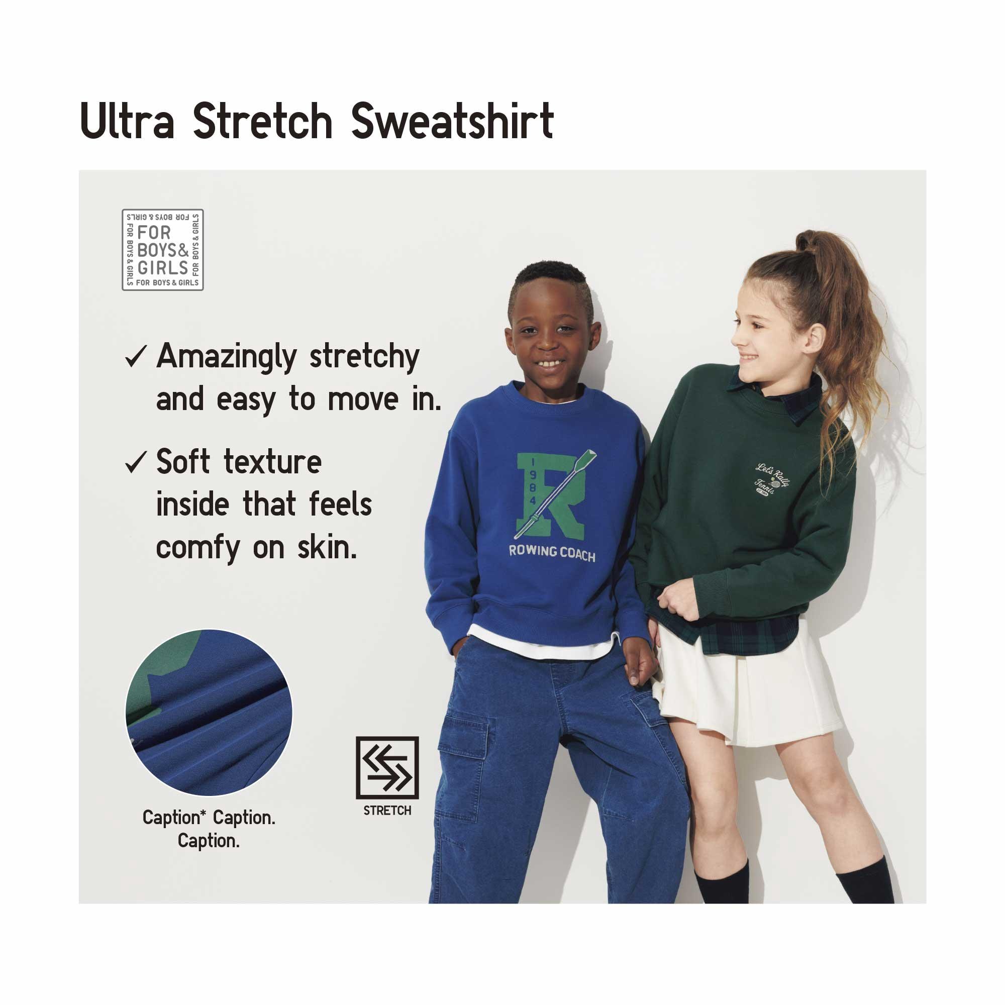 EXTRA STRETCH SWEATSHIRT