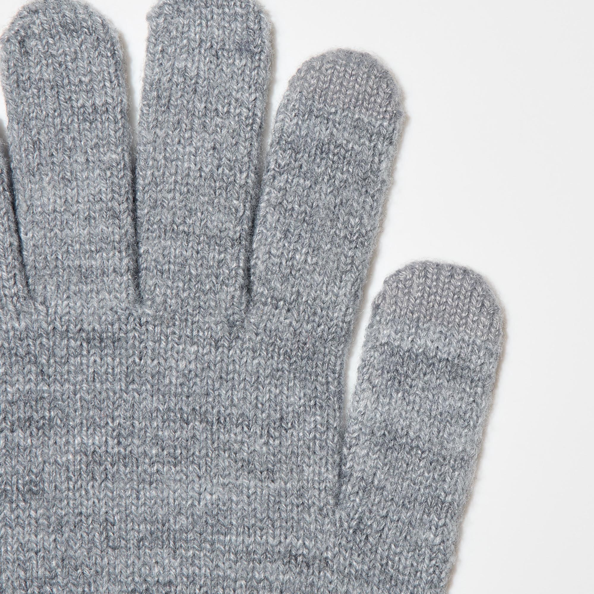 HEATTECH KNITTED GLOVES