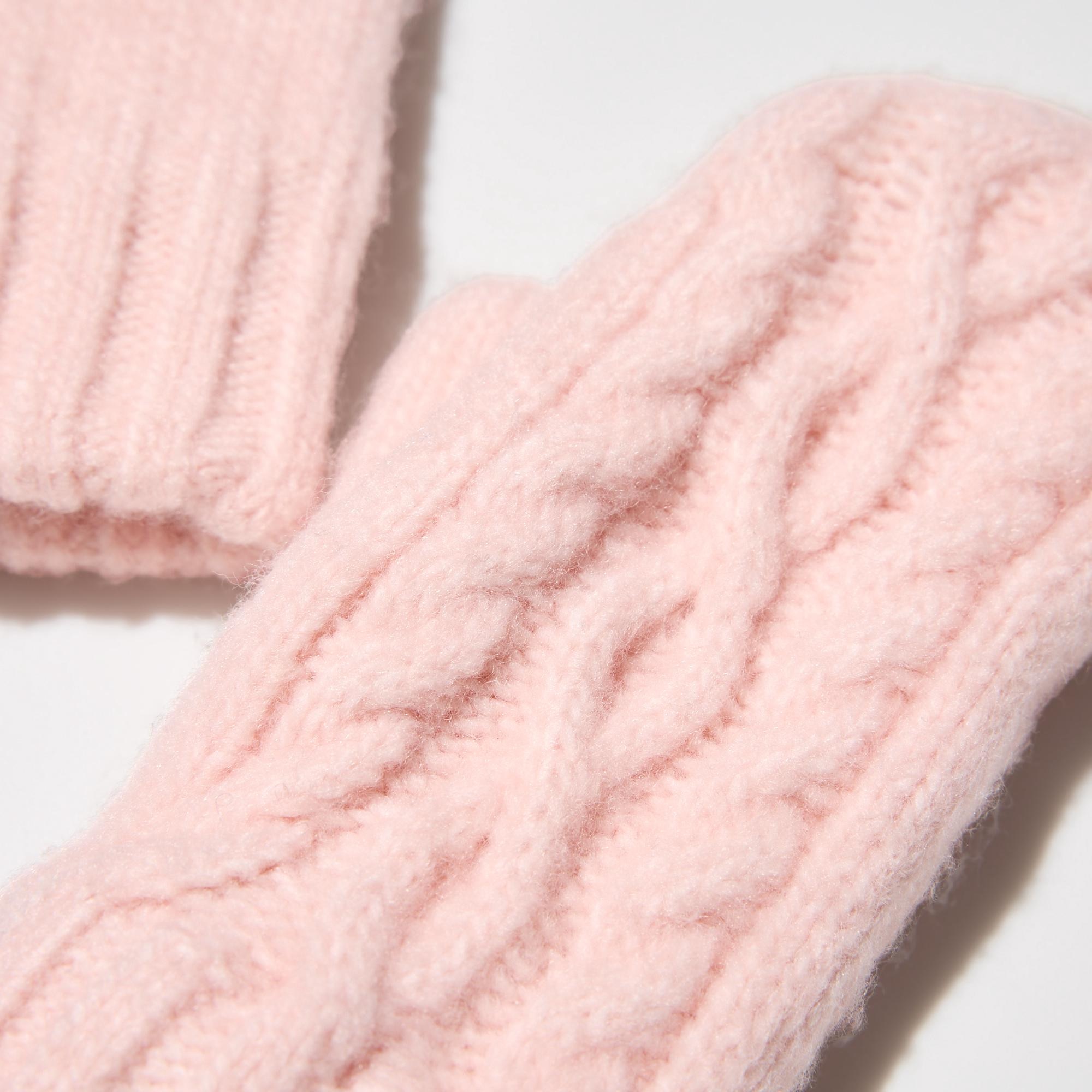 HEATTECH KNITTED MITTENS