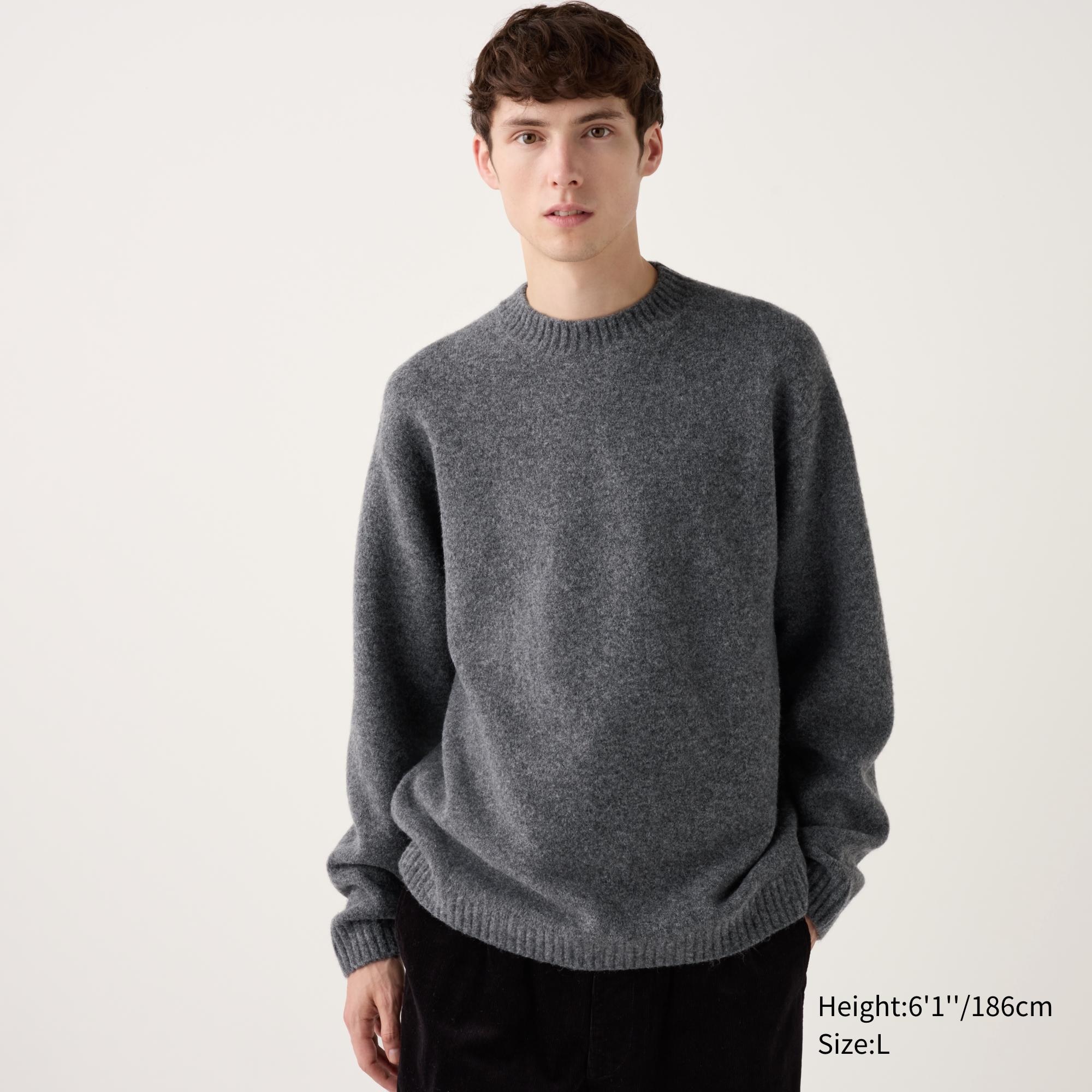 SOUFFLÉ YARN CREW NECK SWEATER