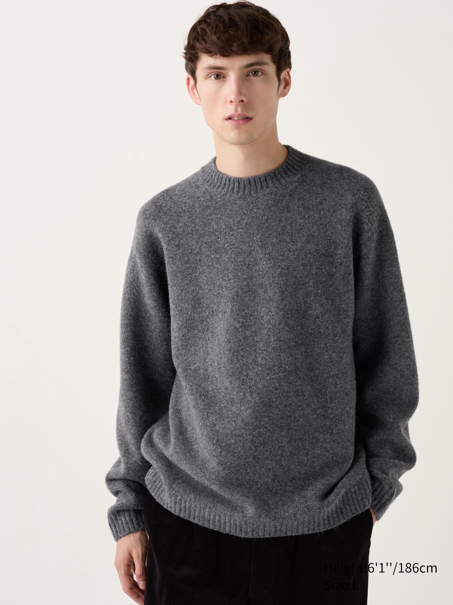 Crewneck sweatshirt uniqlo sale