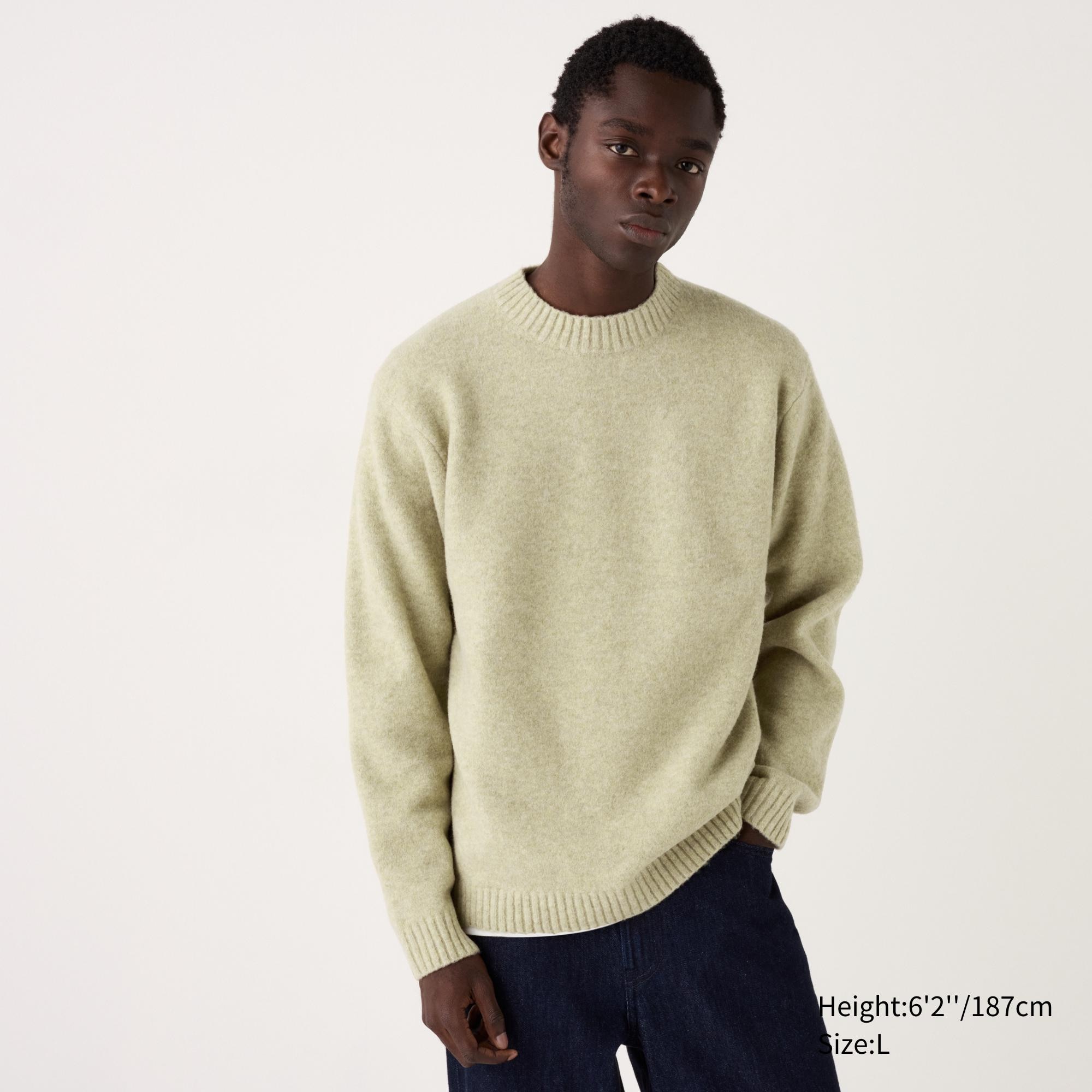 SOUFFLÉ YARN CREW NECK SWEATER