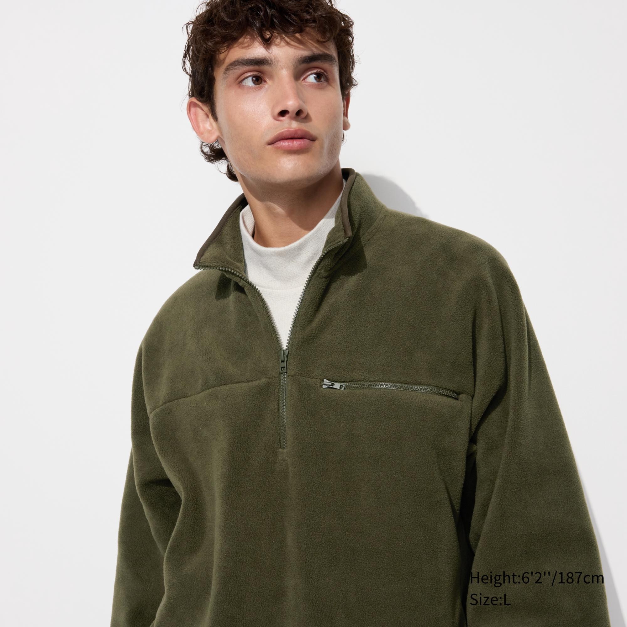 FLEECE HALF-ZIP JACKET