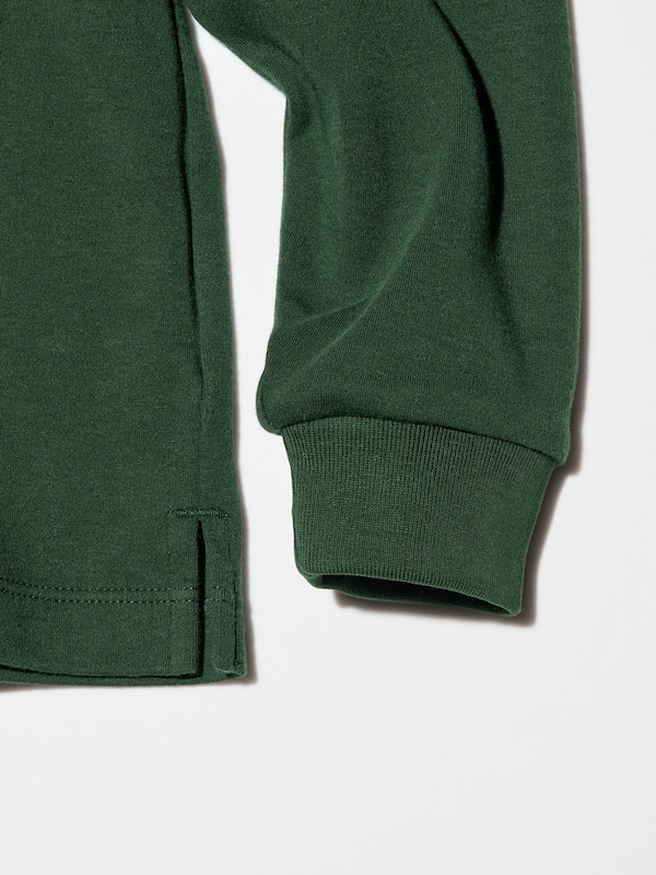 SOFT BRUSHED CREW NECK T-SHIRT | LONG SLEEVE