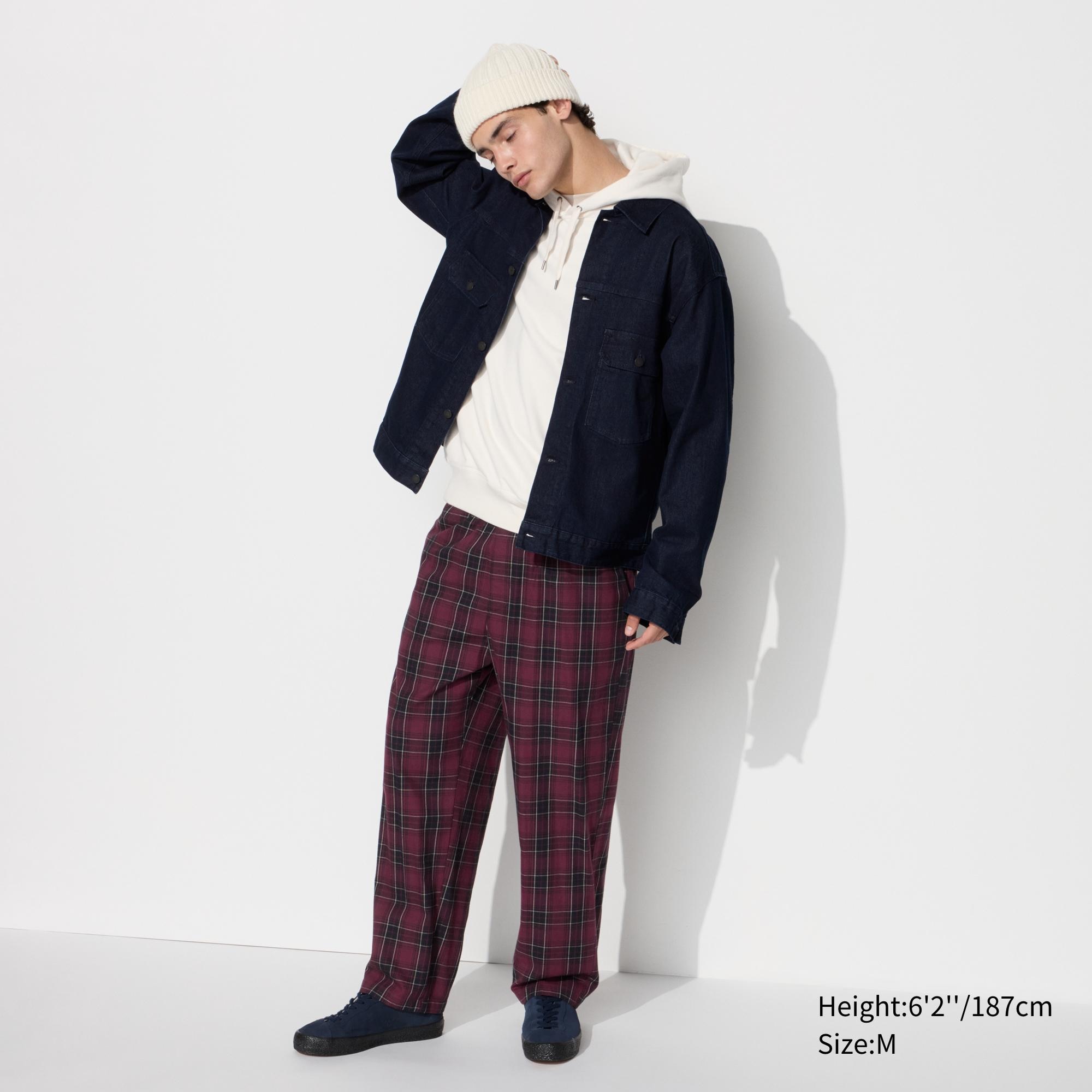 FLANNEL EASY ANKLE PANTS