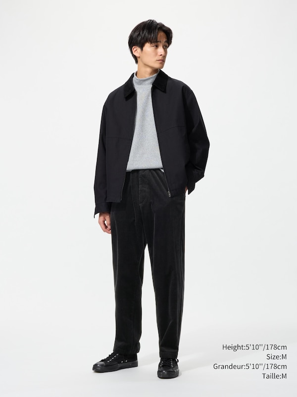 CORDUROY EASY ANKLE PANTS