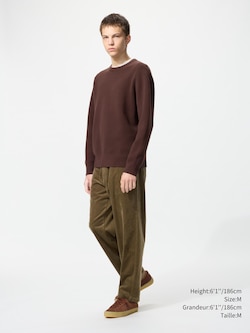 CORDUROY EASY ANKLE PANTS