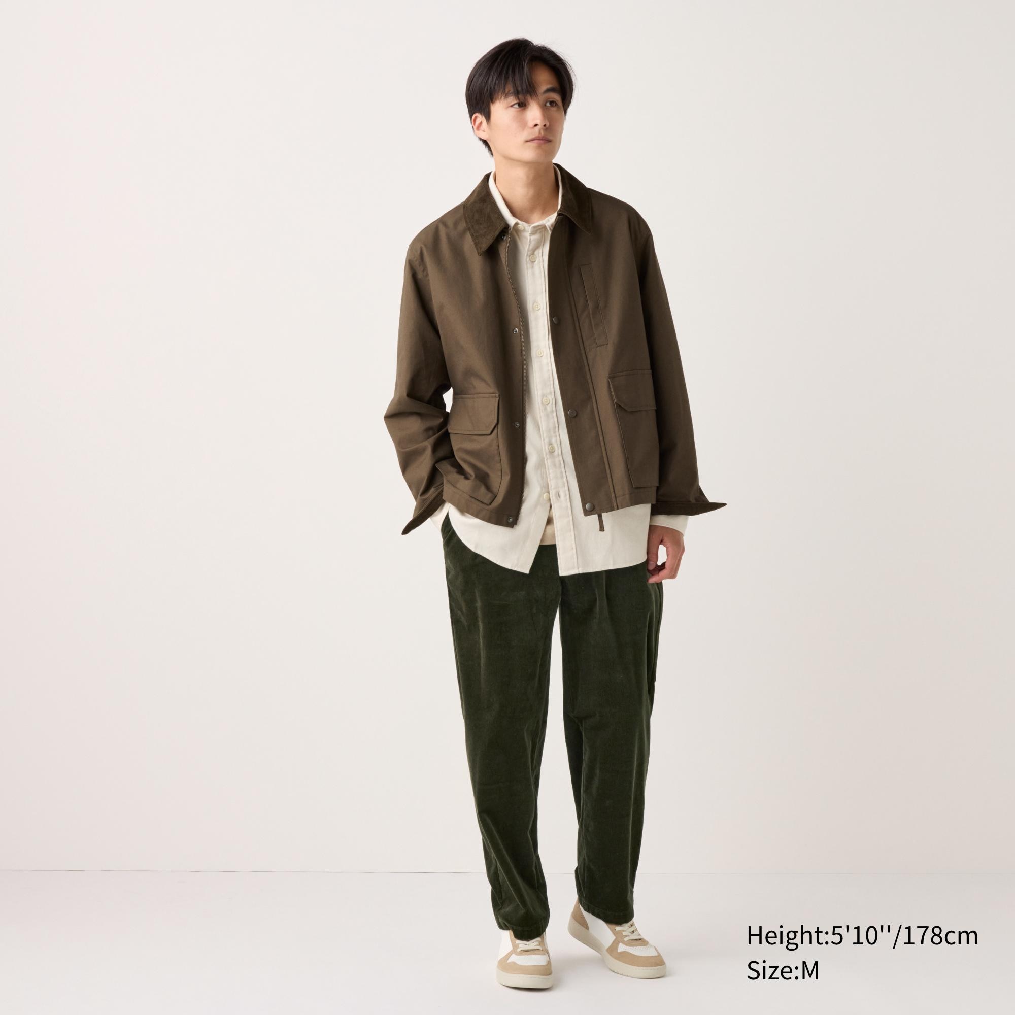 CORDUROY EASY ANKLE PANTS