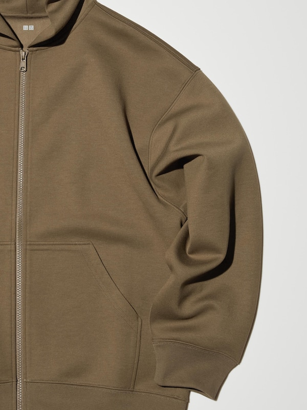 DRY SWEAT RELAXED SILHOUETTE FULL-ZIP HOODIE