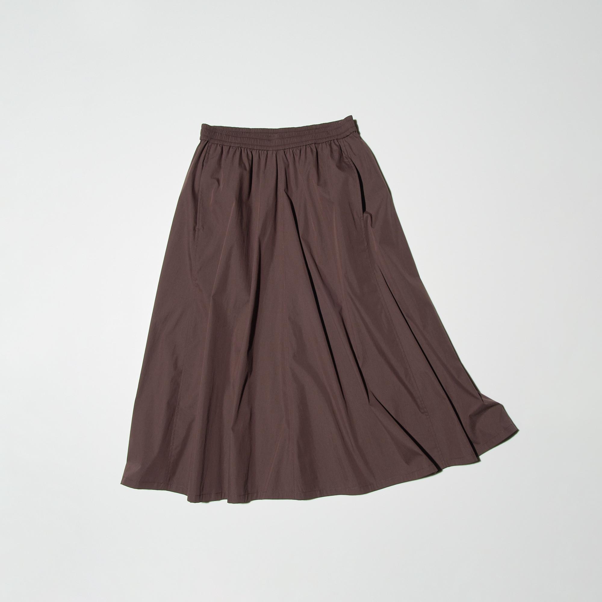 COTTON BLEND VOLUME SKIRT