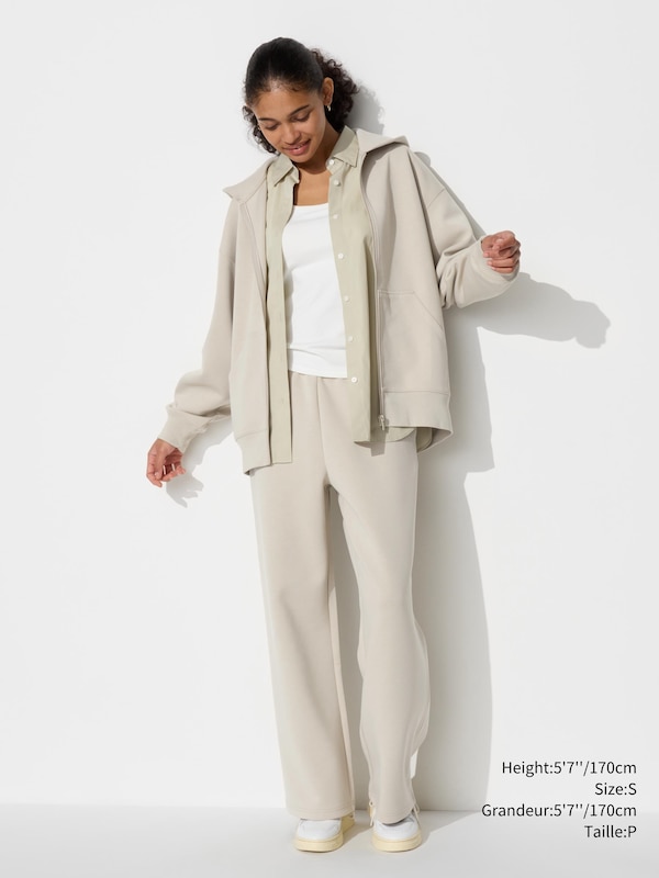 DRY SWEAT WIDE PANTS