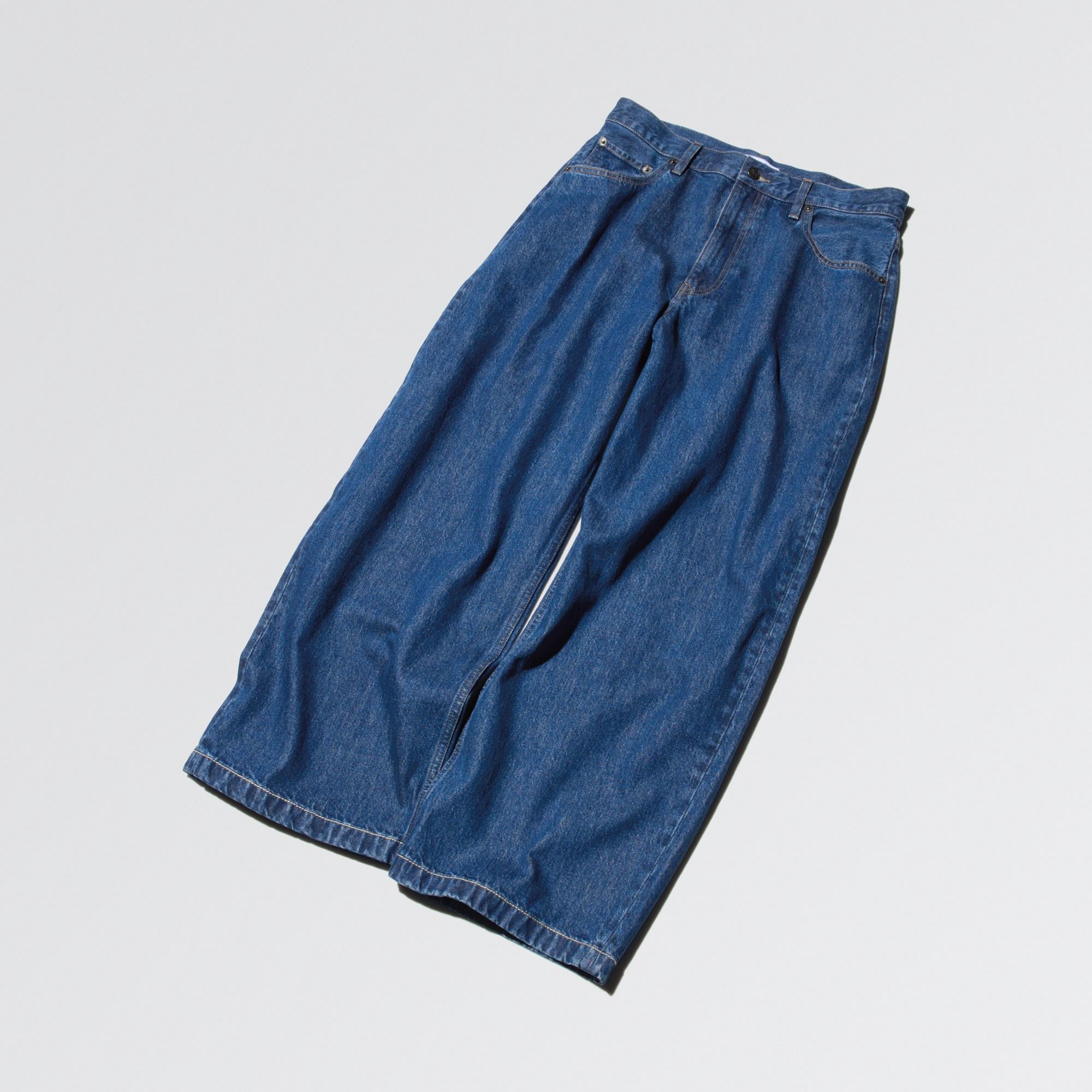 MEN'S WIDE FIT JEANS | UNIQLO CA