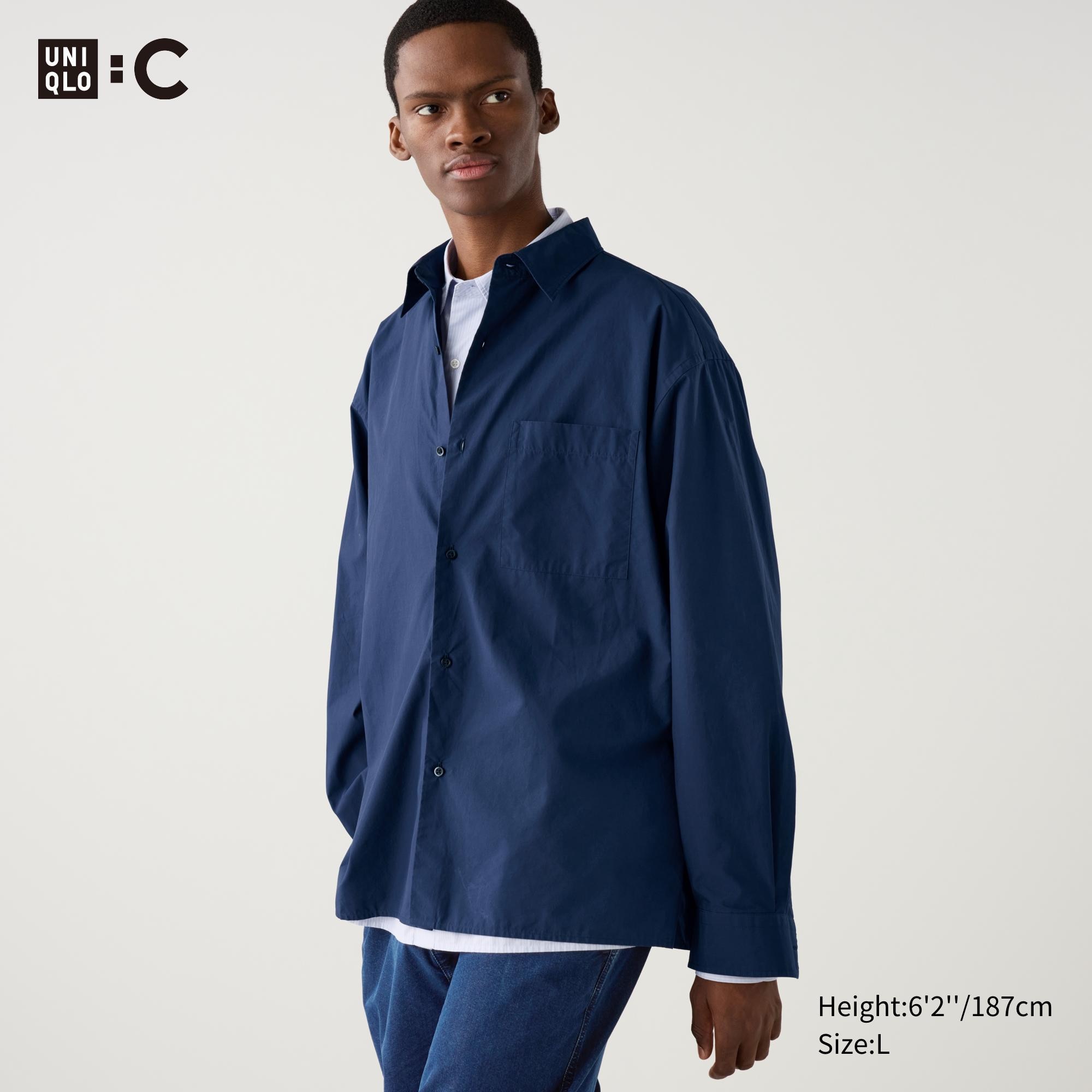 BROADCLOTH OVERSIZED SHIRT | REGULAR COLLAR