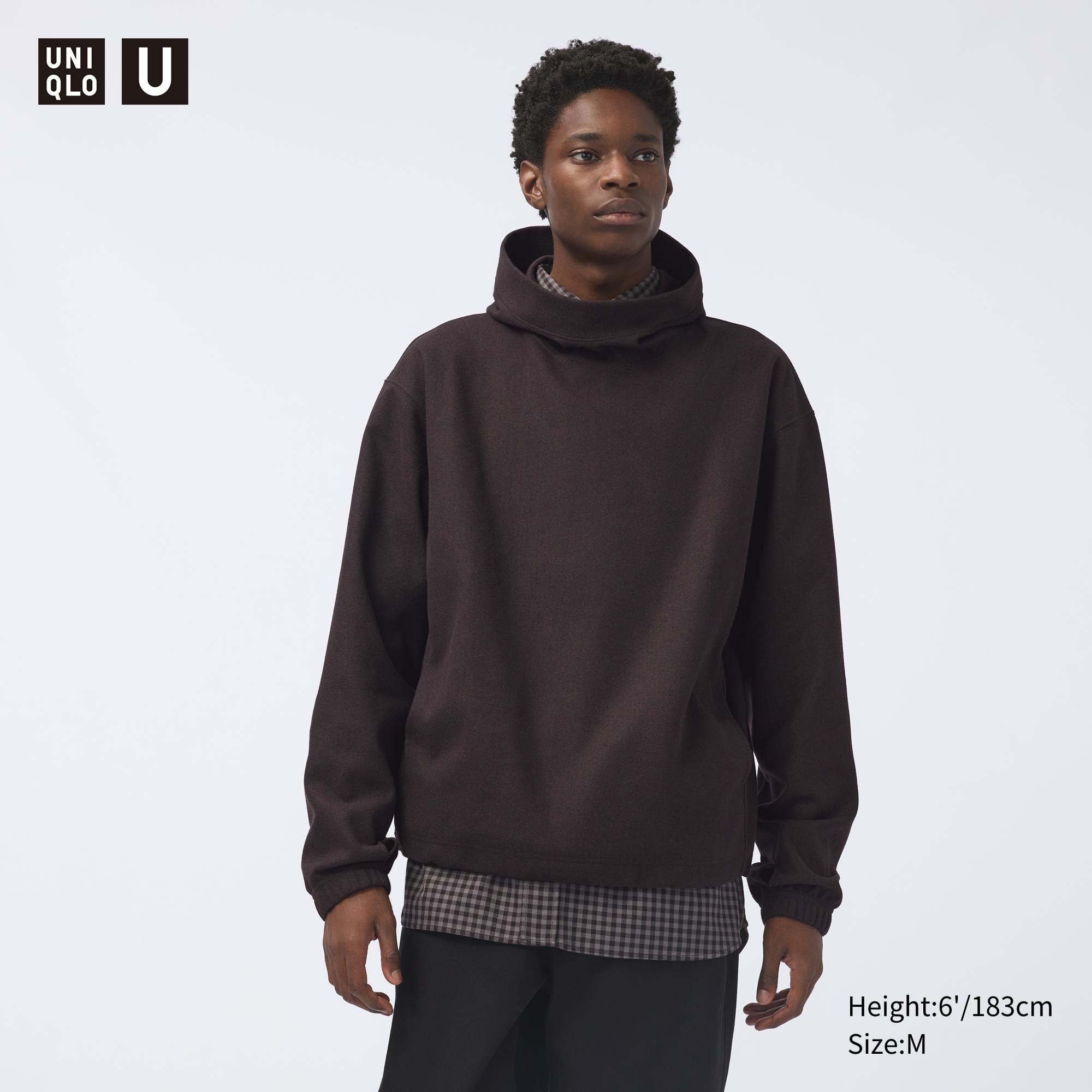 Black uniqlo hoodie hotsell