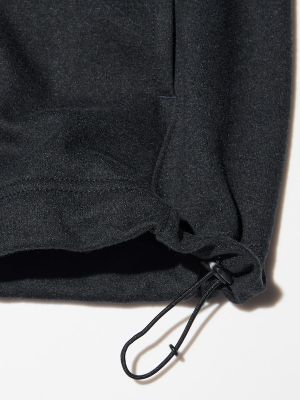 BRUSHED JERSEY PULLOVER HOODIE