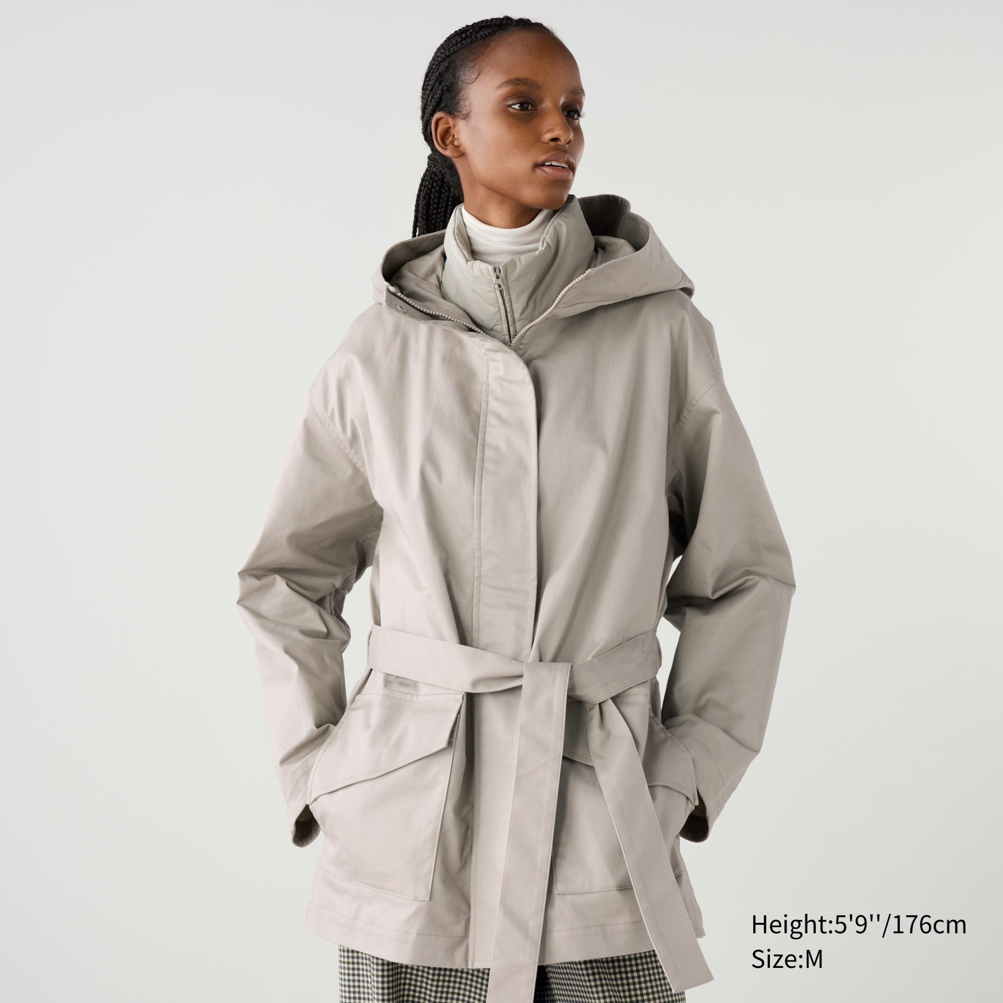 3WAY OVERSIZED HALF COAT