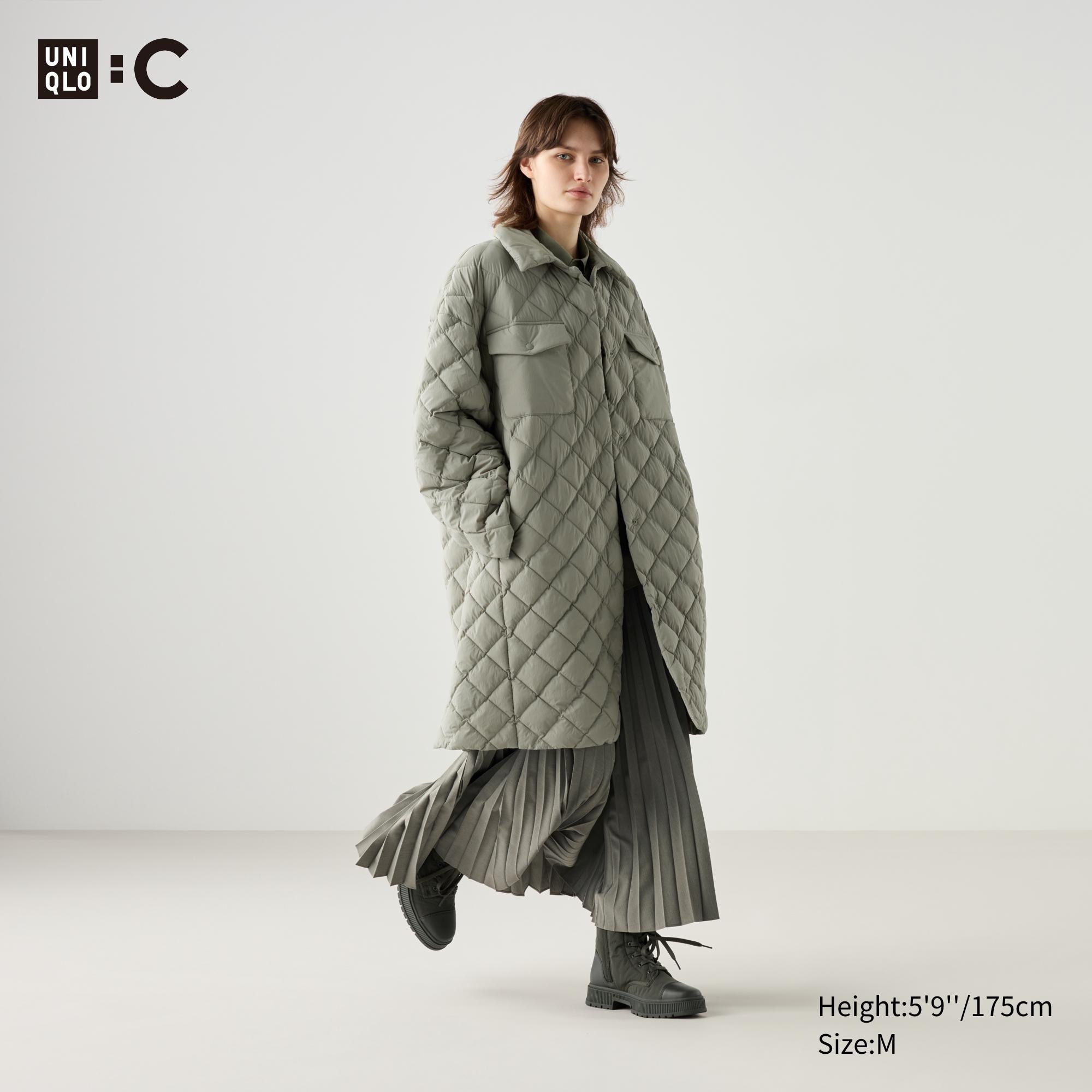 PUFFTECH QUILTED OVERSIZED COAT