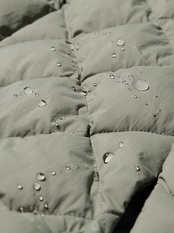 PUFFTECH QUILTED OVERSIZED COAT