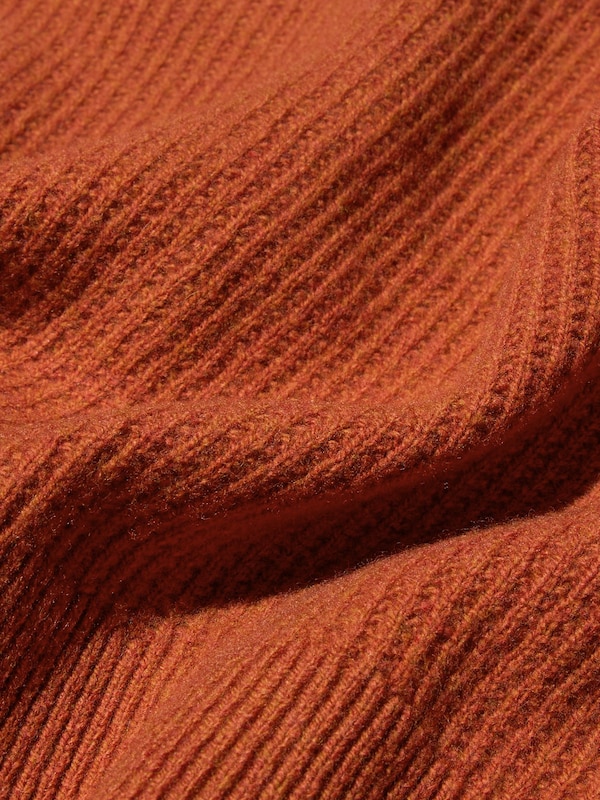 LAMBSWOOL CREW NECK CARDIGAN