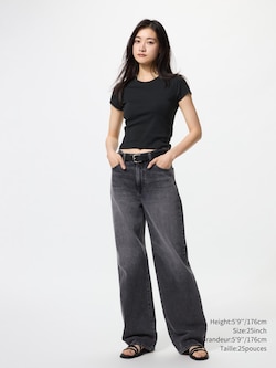 WIDE STRAIGHT JEANS | TALL