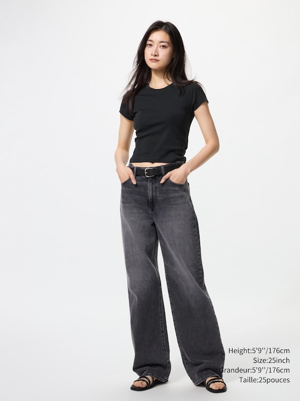 WIDE STRAIGHT JEANS | TALL