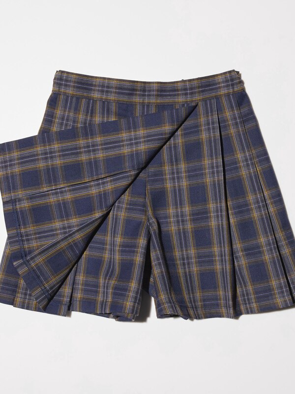 MINI JUPE-SHORT À CARREAUX