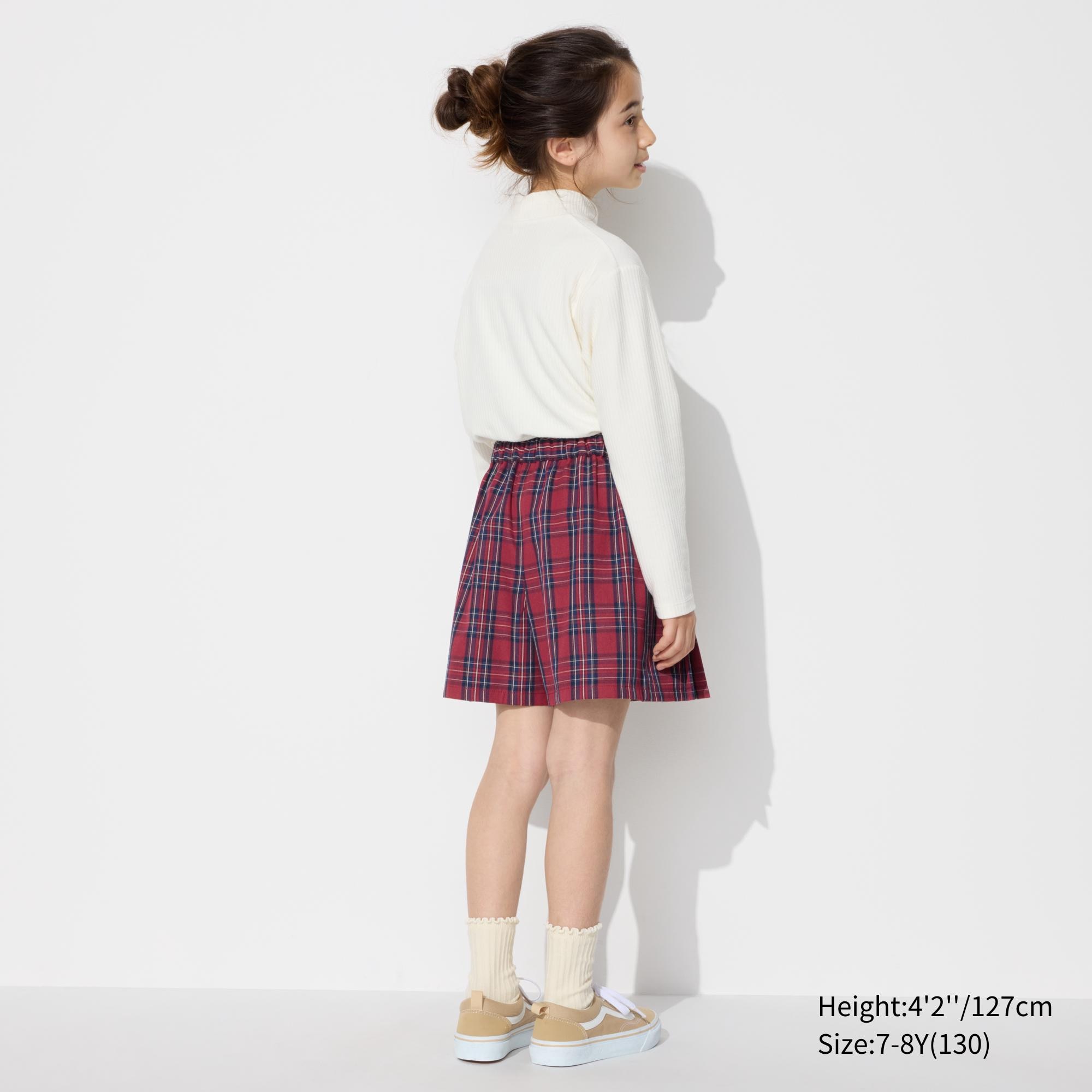 CHECKED MINI SKORT