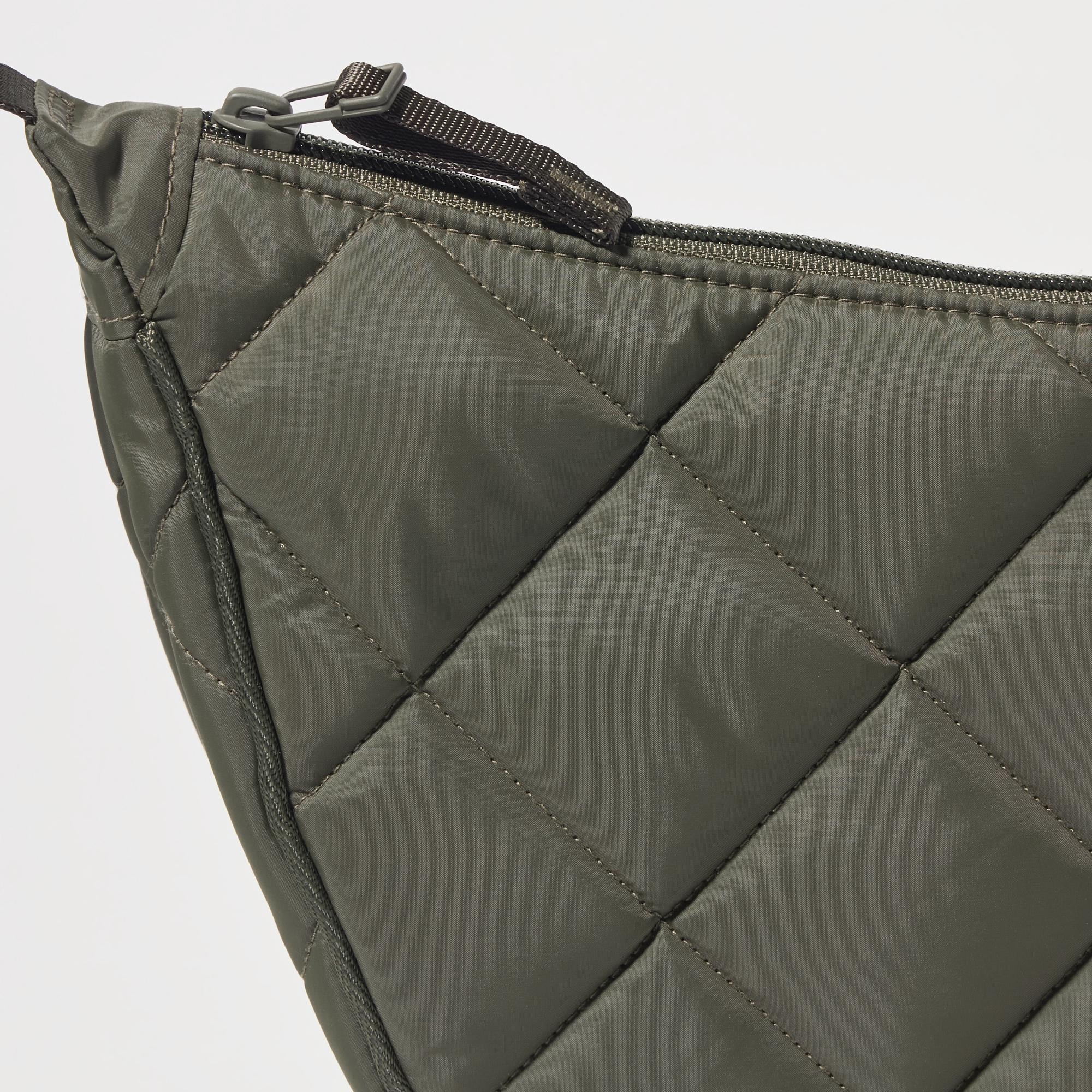 ROUND SHOULDER BAG | QUILTED