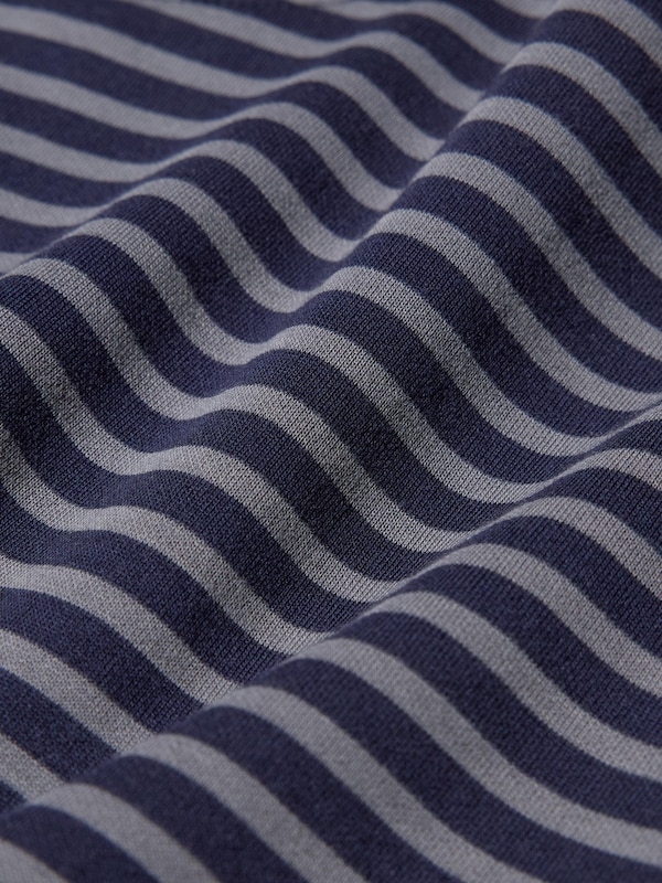 AIRism COTTON STRIPED T-SHIRT | LONG SLEEVE