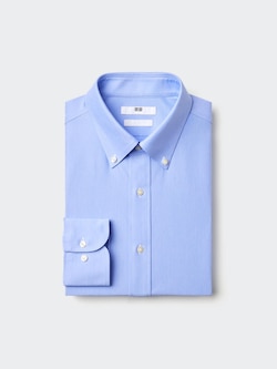 SUPER NON IRON JERSEY SLIM FIT SHIRT | BUTTON DOWN COLLAR