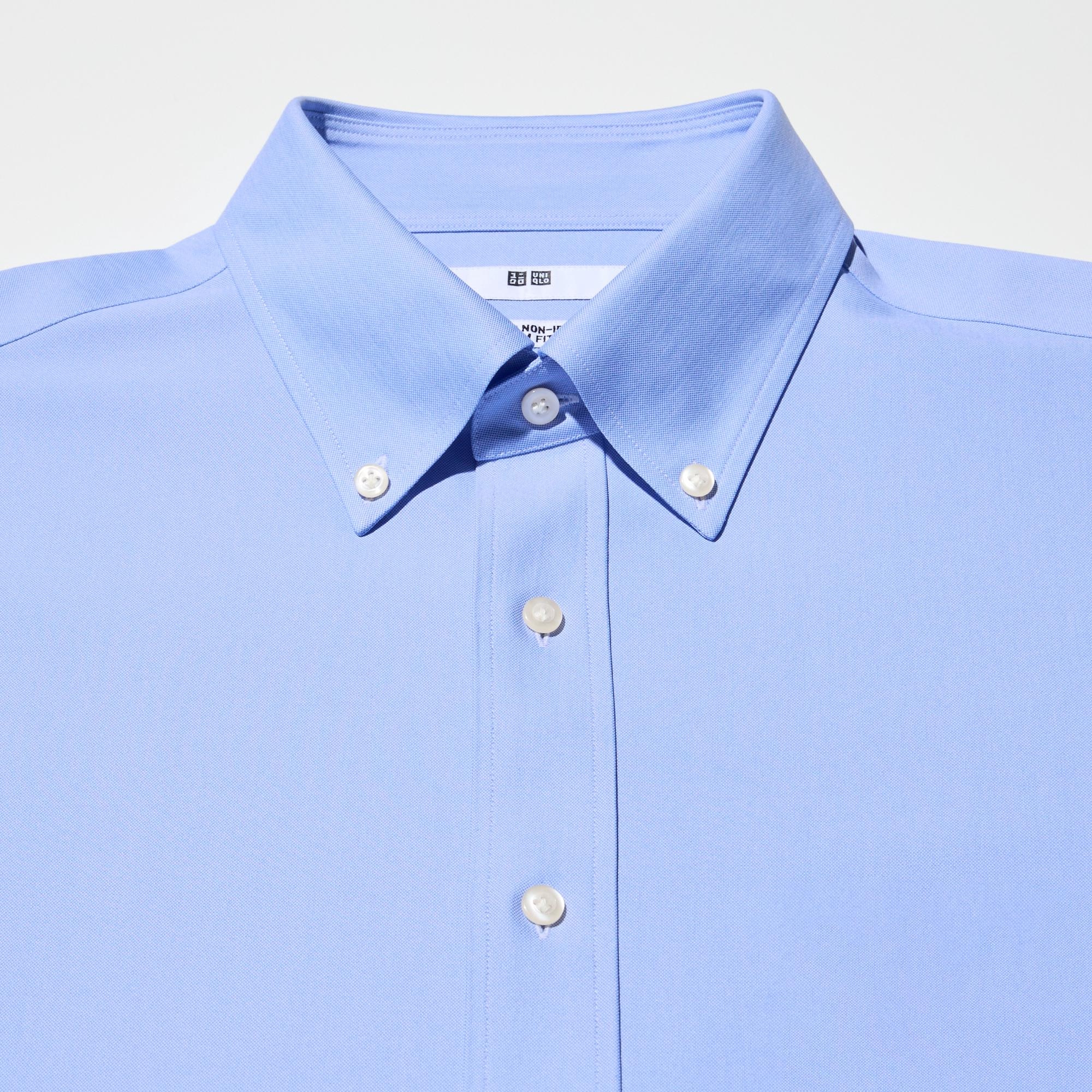 SUPER NON IRON JERSEY SLIM FIT SHIRT | BUTTON DOWN COLLAR