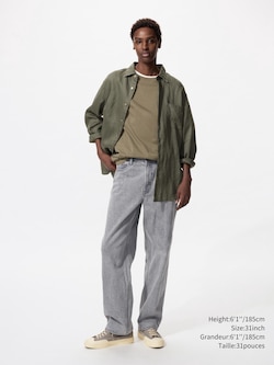 WIDE STRAIGHT JEANS | LONG