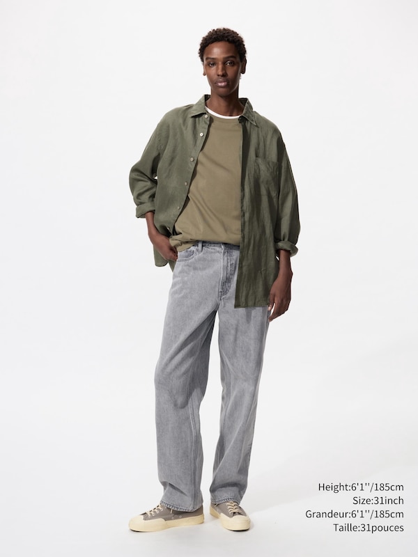 WIDE STRAIGHT JEANS | LONG