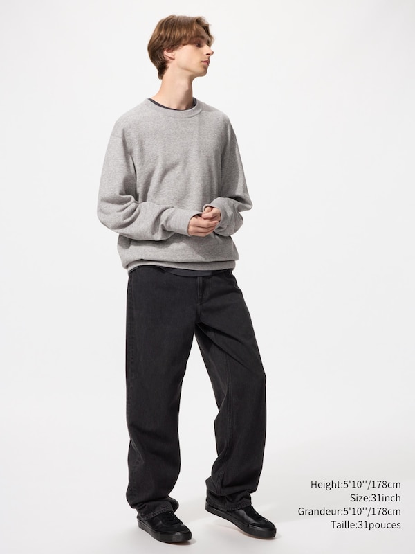 WIDE STRAIGHT JEANS | LONG