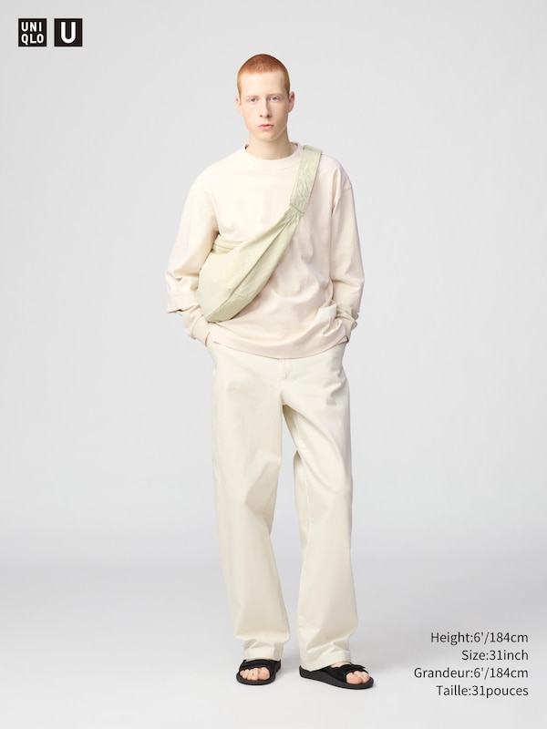WIDE FIT CHINO PANTS | TALL