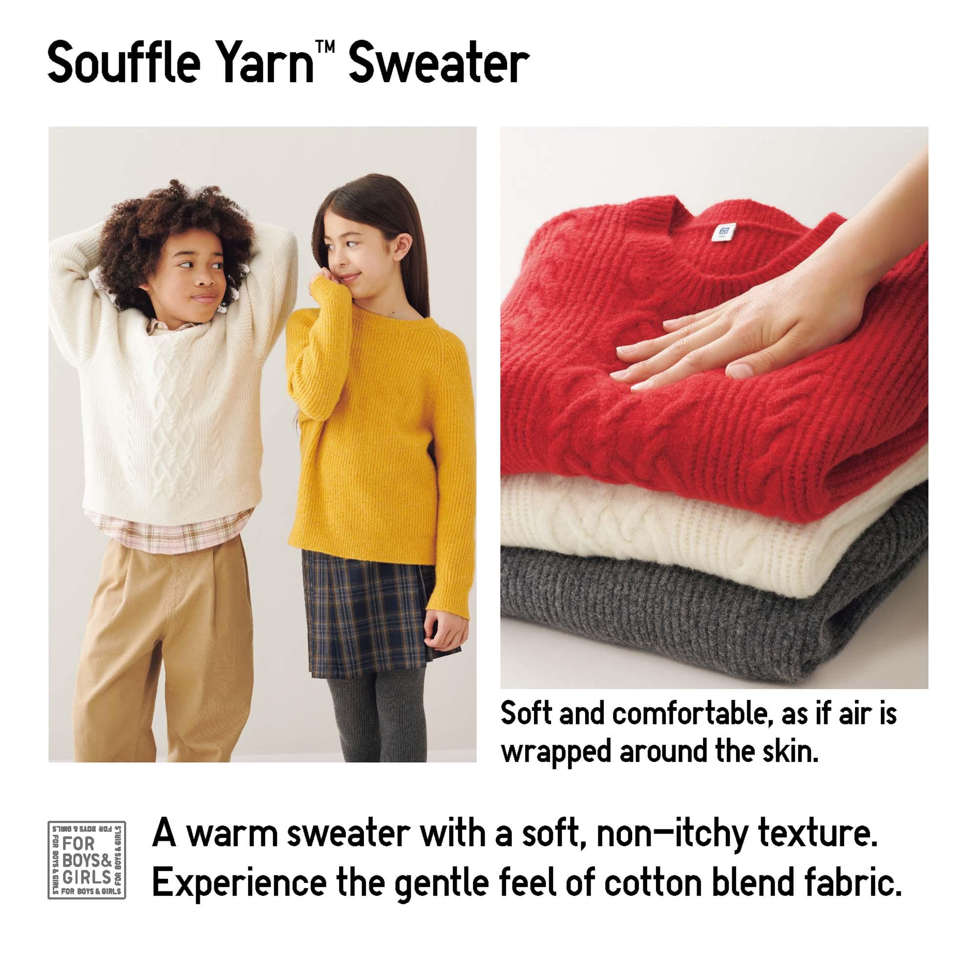 SOUFFLE YARN SWEATER