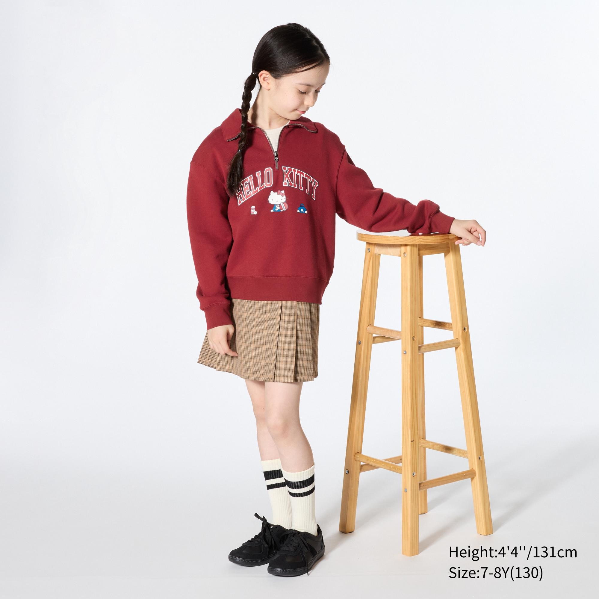 SANRIO HALF-ZIP PULLOVER SWEATSHIRT