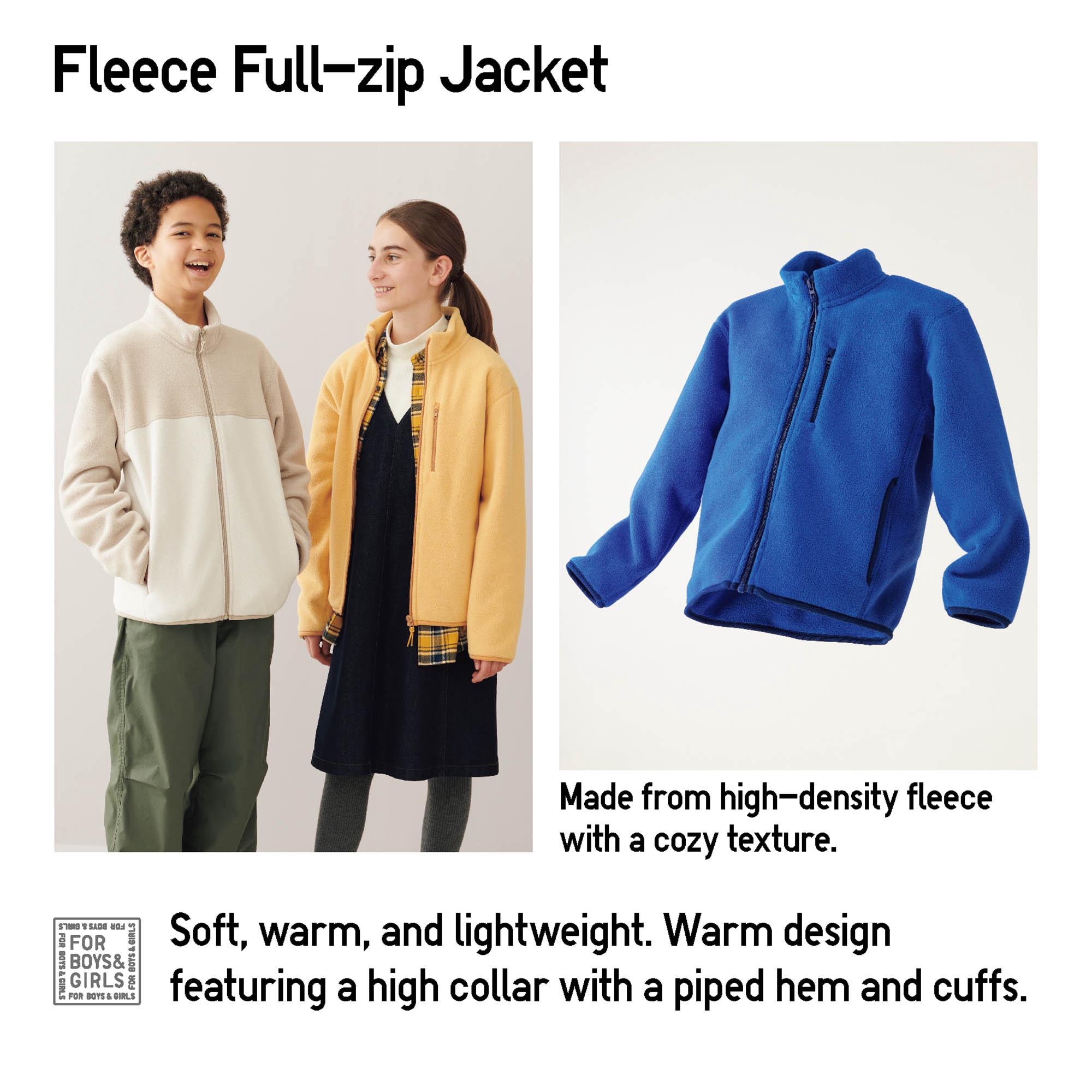 FLEECE FULL-ZIP JACKET