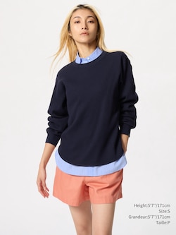 SHORT EN COTON-LIN