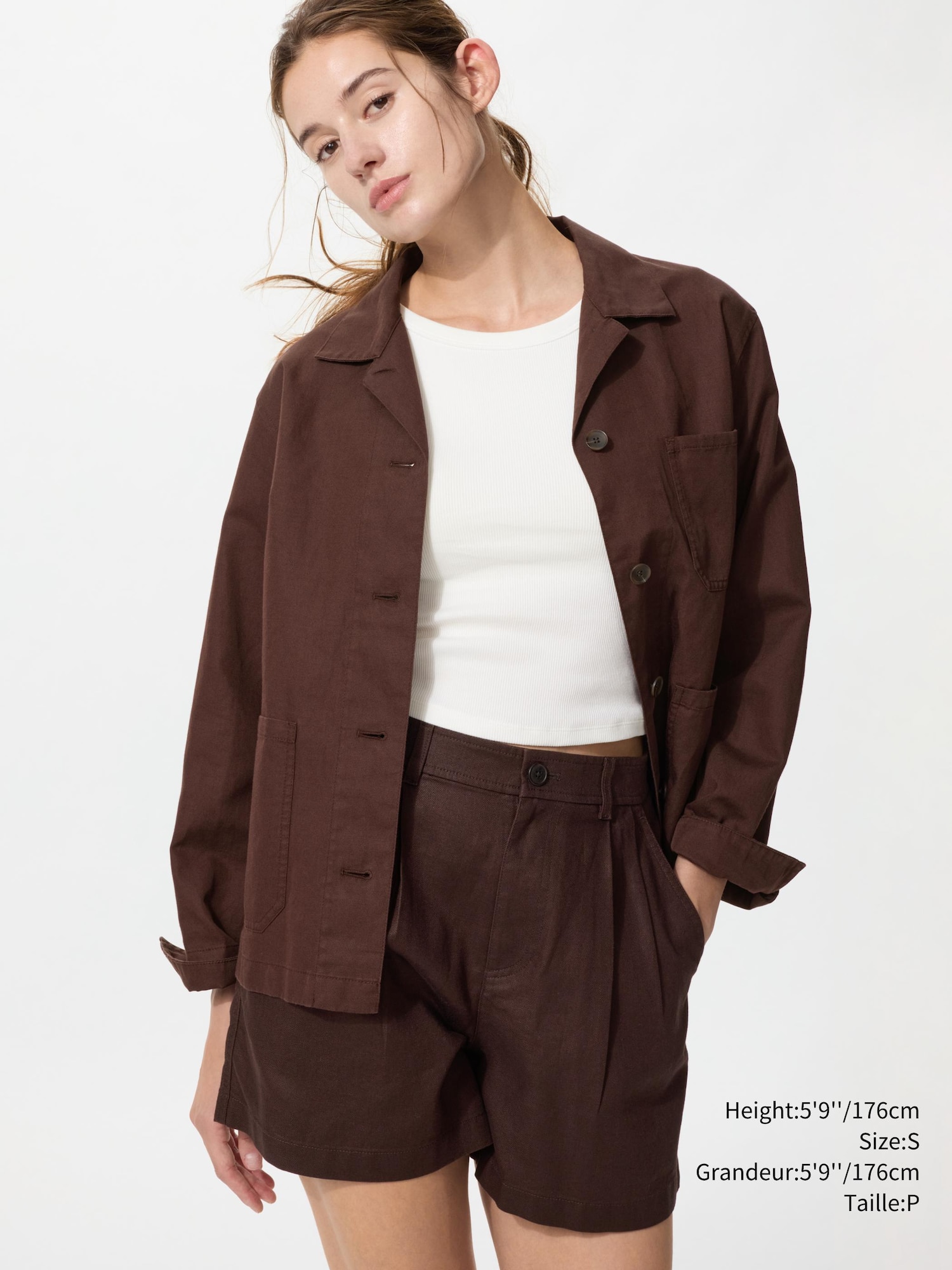 Women's Linen Cotton Shorts
