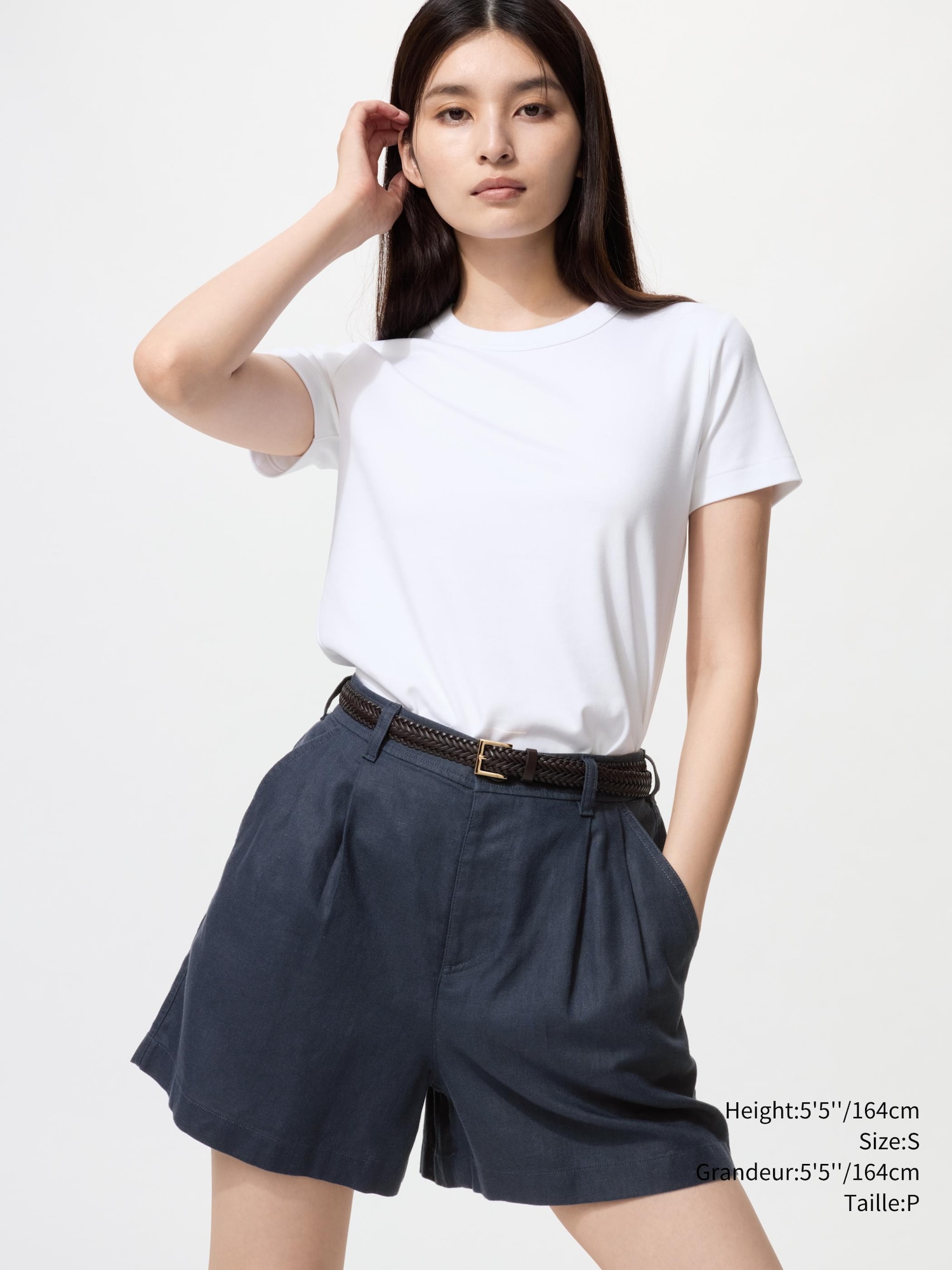 LINEN COTTON SHORTS
