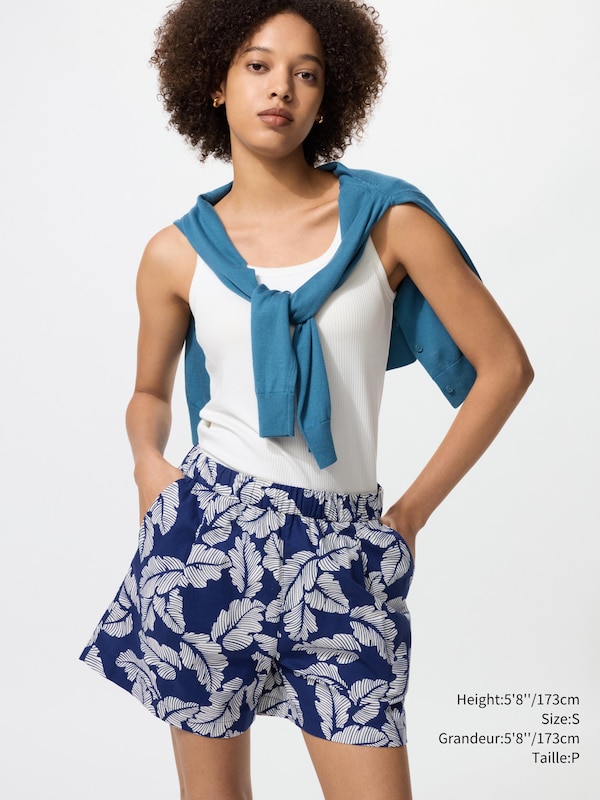 SHORT EN COTON À ENFILER