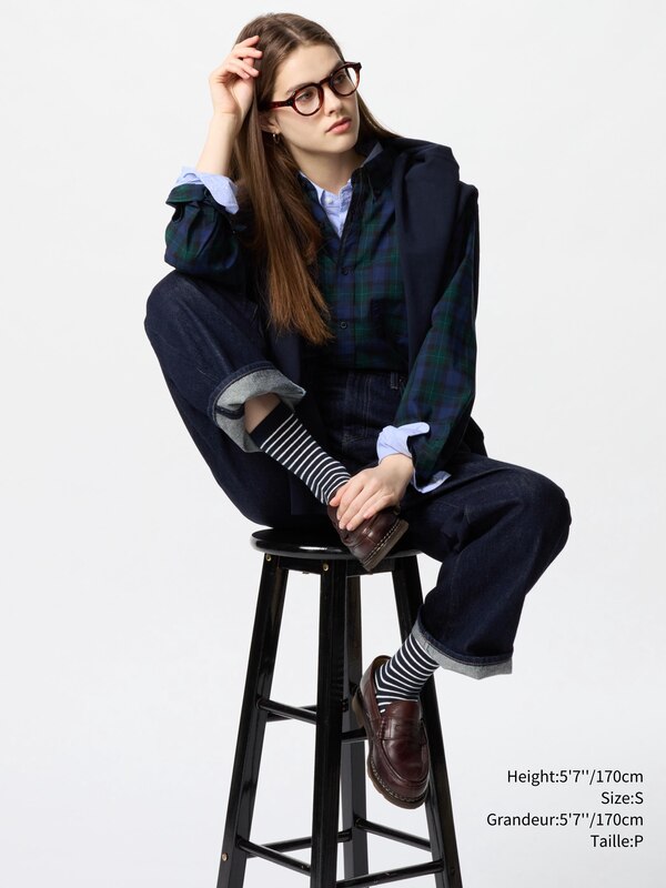 STRIPED MESH SOCKS | 3 PAIRS