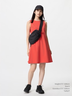 EXTRA STRETCH MINI DRESS | SLEEVELESS
